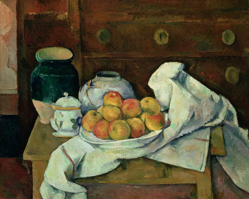 Still Life with Commode, c.1887-88 by Paul Cézanne