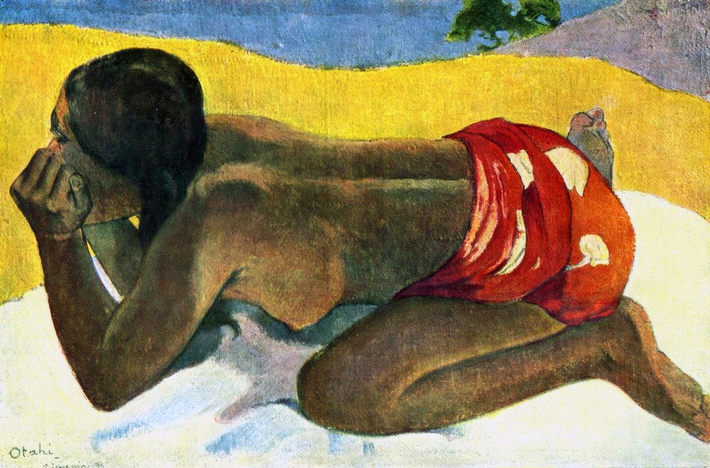 Tahiti: Otaki (Alone) by Paul Gauguin