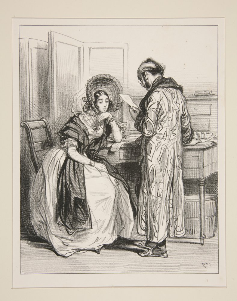 Bordereau by Paul Gavarni