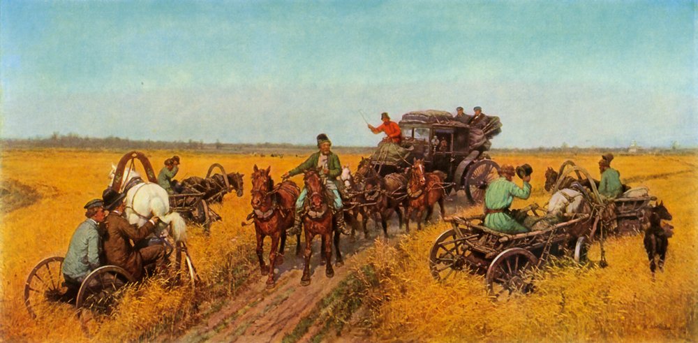 Visiting the Diocese by Pavel Osipovich Kovalevsky