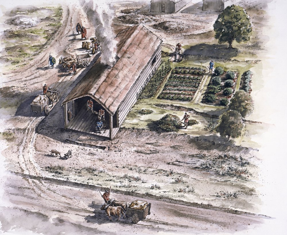 Industrial Building, Ribchester Roman Fort, Lancashire, 2nd Century