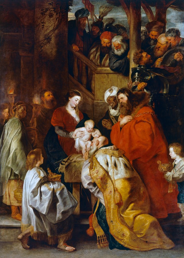 Adoration of the Magi by Peter Paul Rubens: Fine art print