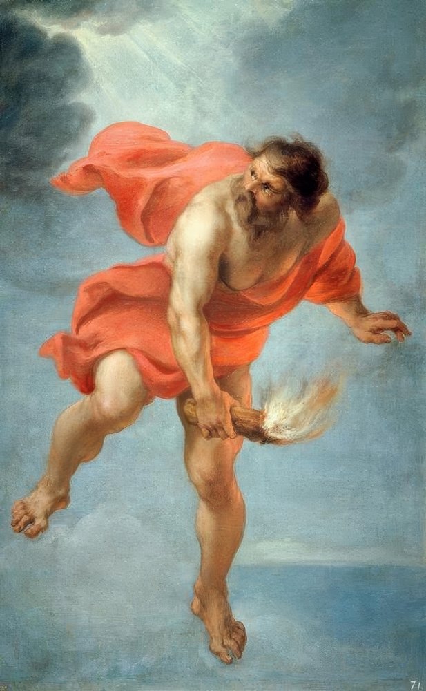 Prometheus by Peter Paul Rubens: Premium art reproduction