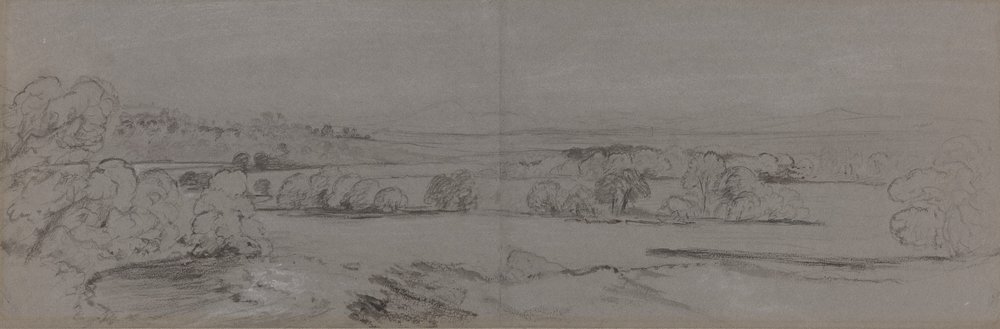 A View near Lowther by Peter de Wint