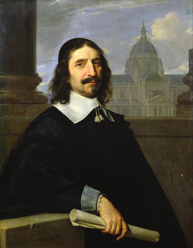 Jacques Lemercier by Philippe de Champaigne
