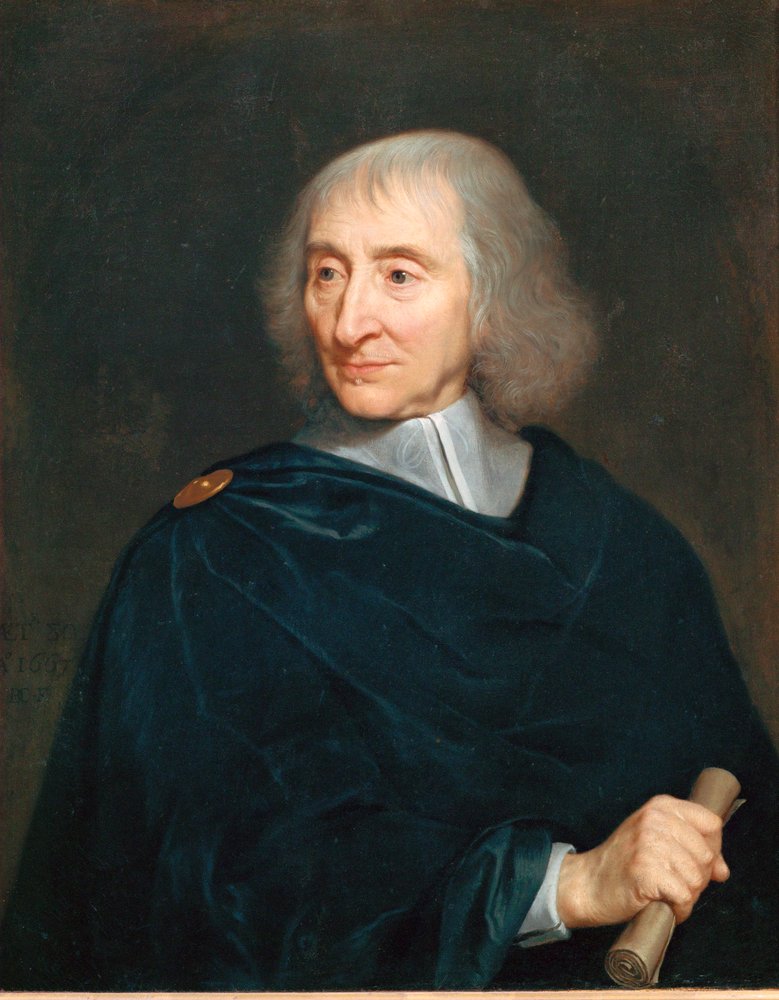 Robert Arnauld d'Andilly, Jansenist Writer, Retired to Port-Royal Monastery by Philippe de Champaigne