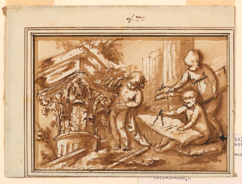 Design for an Overdoor by Piat-Joseph Sauvage