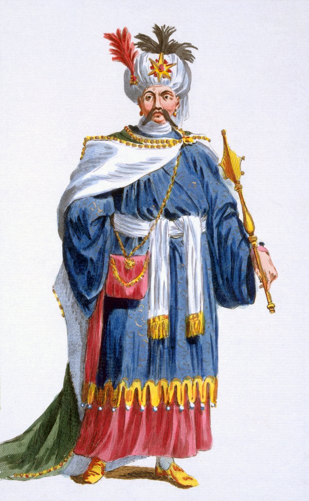 Japanese Emperor Kaogun, 1780 by Pierre Duflos