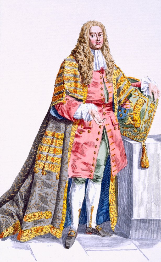 Philip Yorke (1690-1764) First Lord Hardwick from 'Receuil des Estampes ...