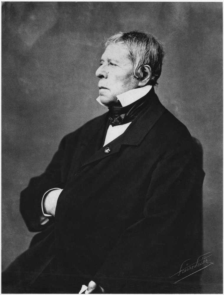 Jean Auguste Dominique Ingres by Pierre Petit