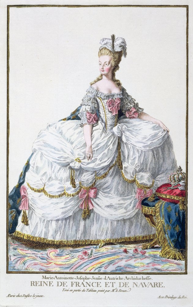 Marie Antoinette (1752-93) from 