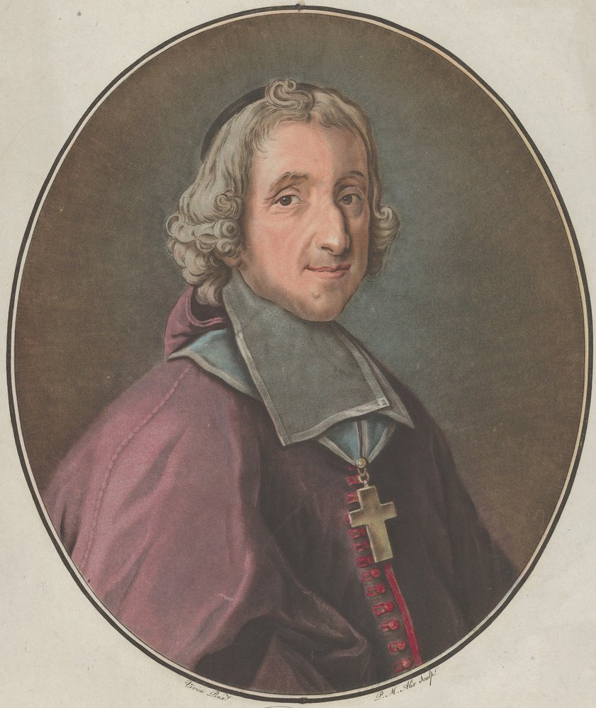 Portrait of Fénelon by Pierre Michel Alix