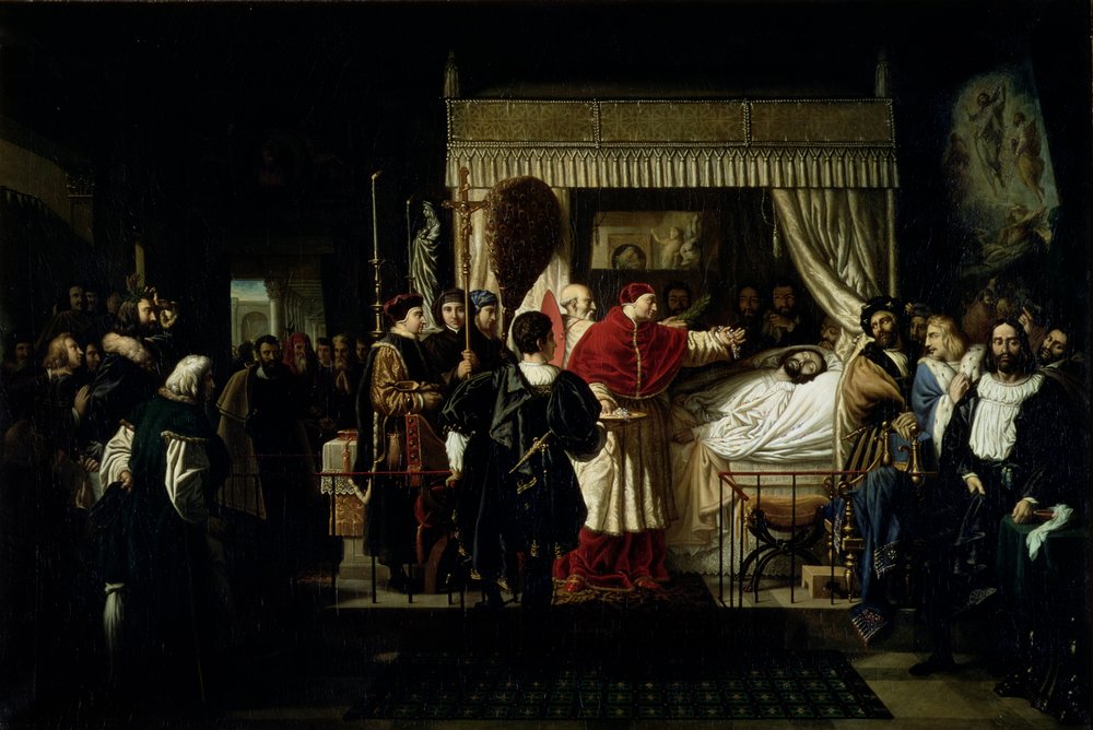 Honours paid to Raphael after his death