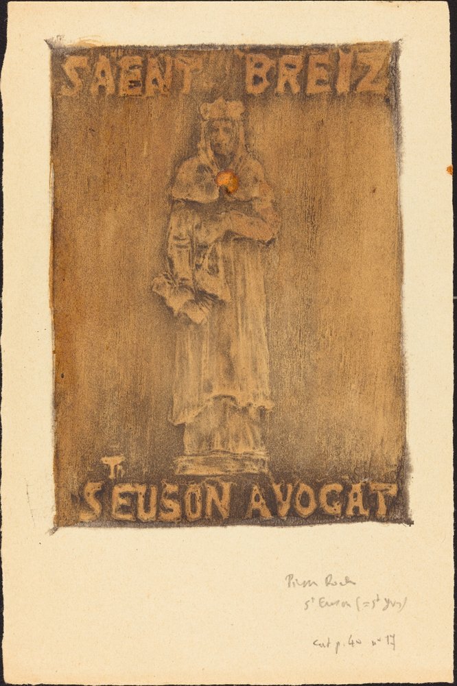 Saint Euson by Pierre Roche: High-quality fine art print