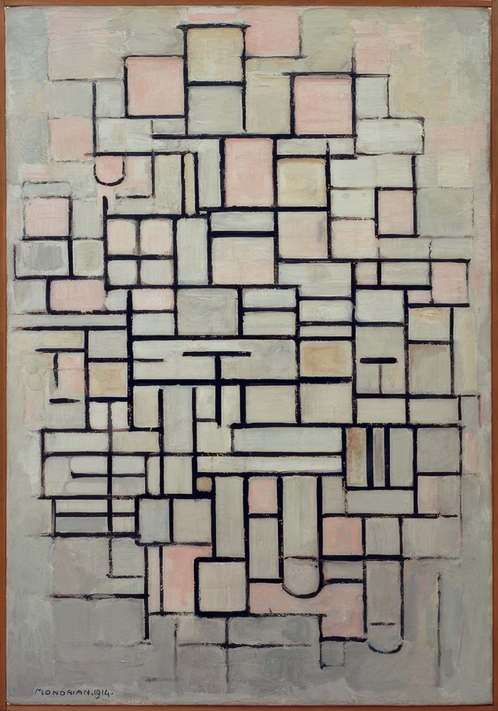 Composition No. IV by Piet Mondrian