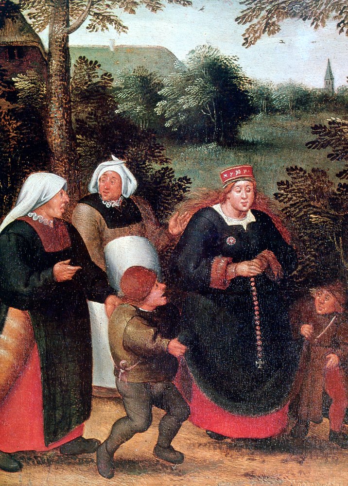 The Procession of the Bride, c1584-1638 by Pieter Brueghel the Younger