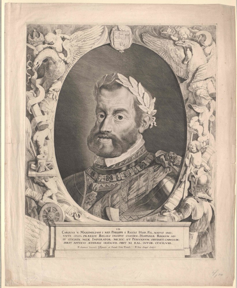 Holy Roman Emperor Charles V by Pieter van Sompel