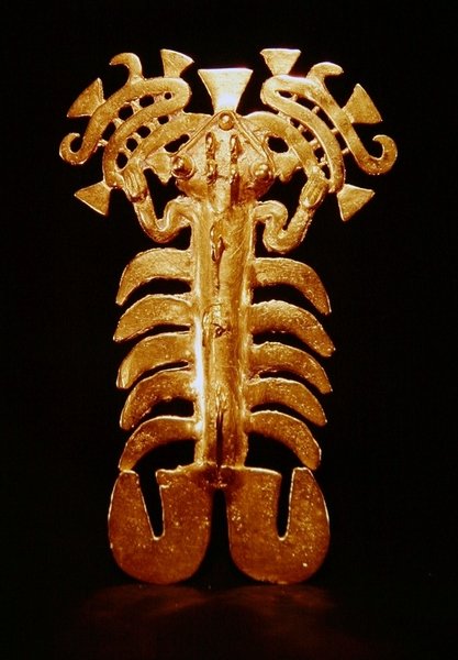 Pendant representing a mythological animal, from Puerto Jimenez, Osa Peninsula, Costa Rica by Pre-Columbian Pre-Columbian