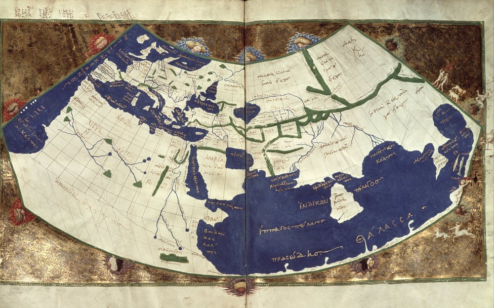 Map of the Known World, from „Geographia“ by Ptolemy