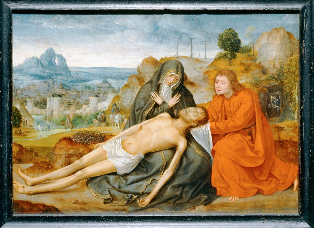 Pietà by Quentin Metsys: Premium art reproduction