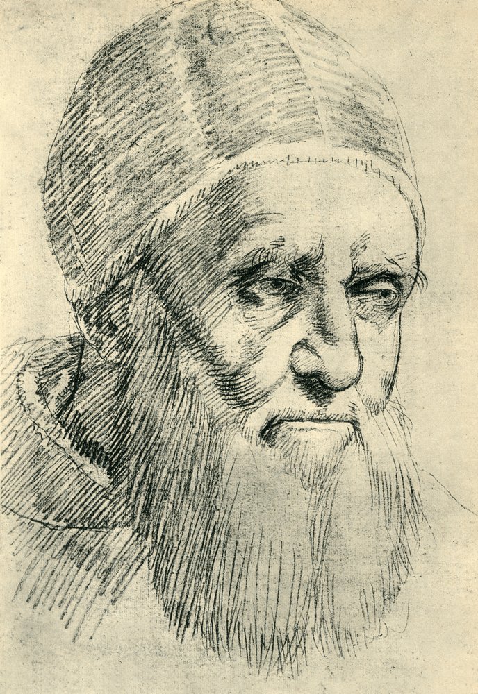Pope Julius II by Raffaello Sanzio Raphael: Fine art print