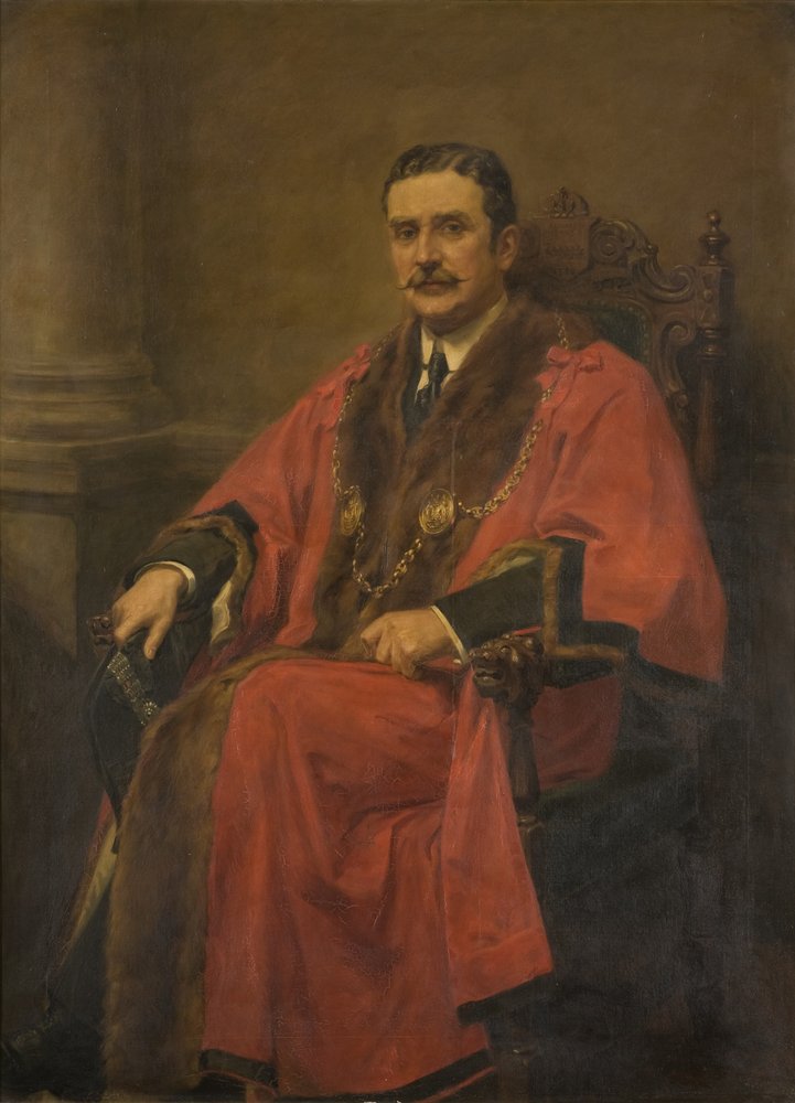 Portrait of Alderman John Robert Lawson, J.P. by Ralph Hedley