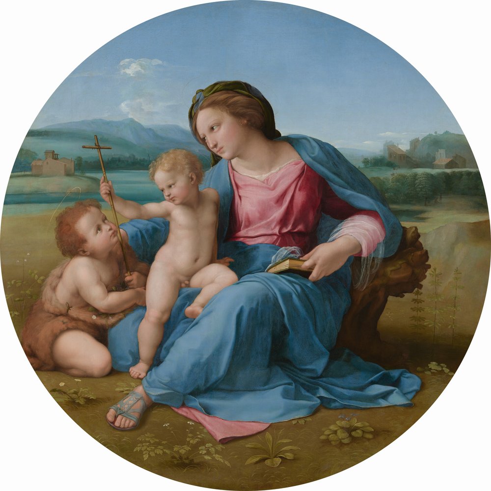 The Alba Madonna by Raphael: Premium art reproduction