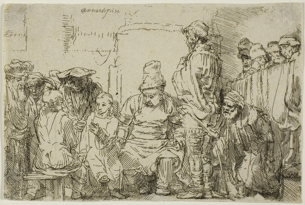 Christ Seated Disputing with the Doctors