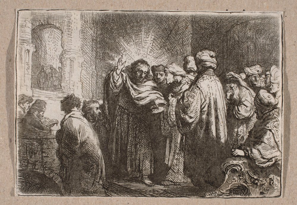 Grosz czynszowy by Rembrandt van Rijn
