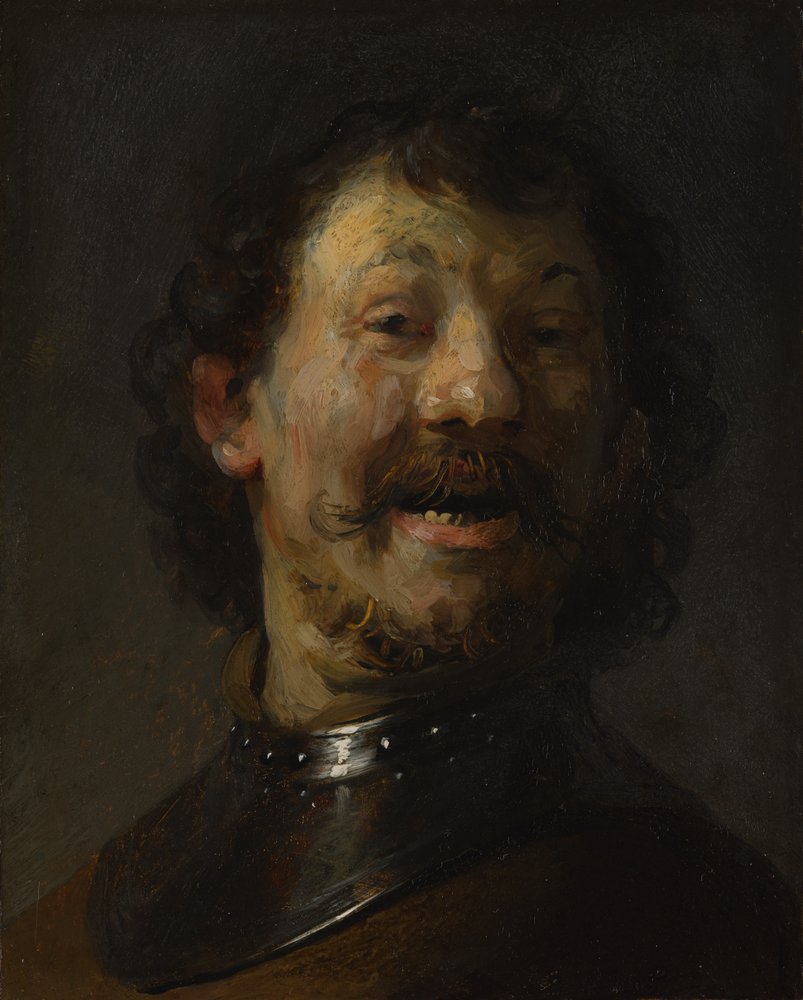 The Laughing Man, c.1629-1630 by Rembrandt van Rijn