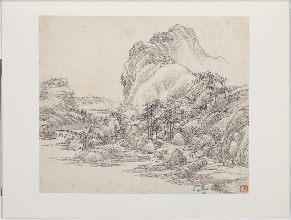 Album of Landscapes by Ren Yu