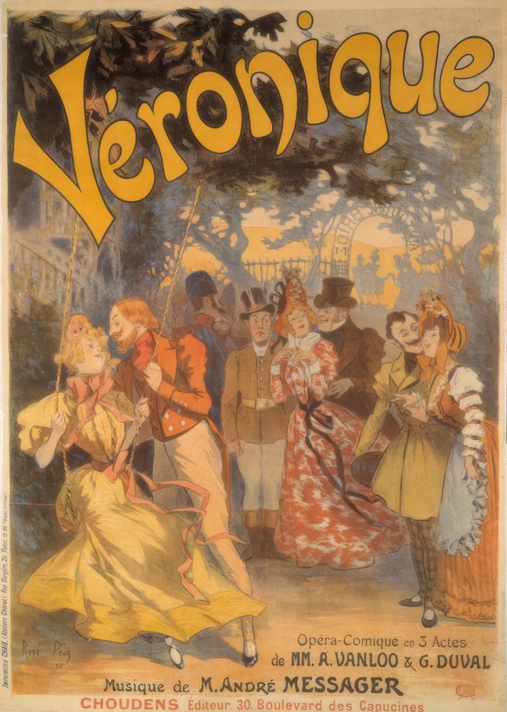 A. Messager, Veronique by Rene Pean