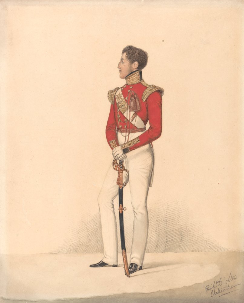 Lord Henry Charles Capel Somerset, 5th Light Infantry - Cheltenham by Richard Dighton