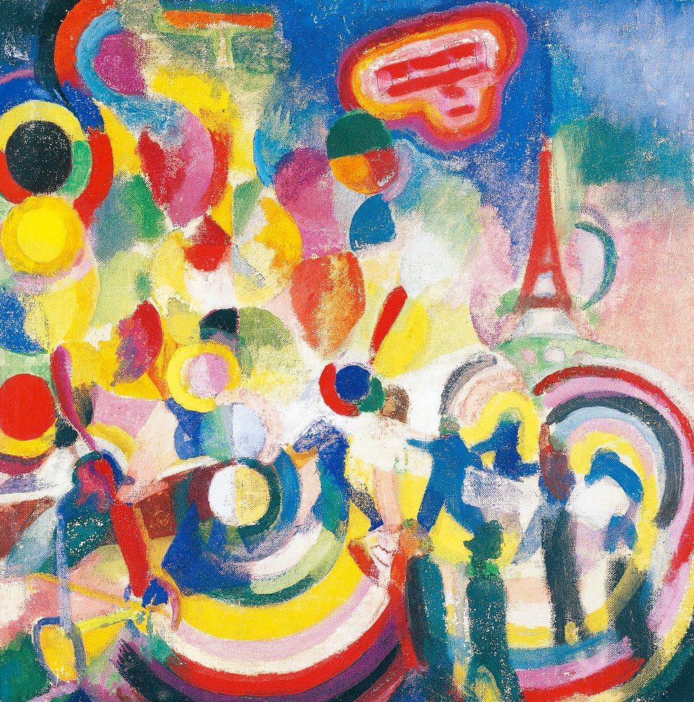 Homage to Blériot by Robert Delaunay
