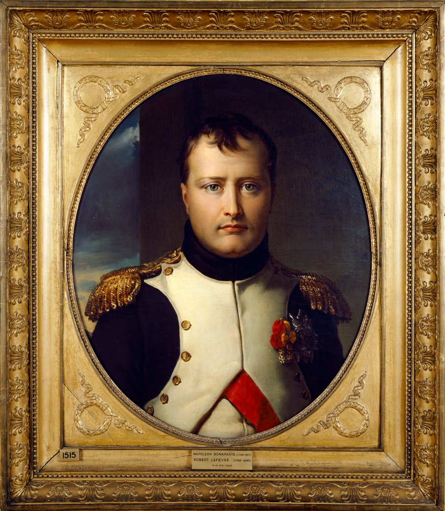Portrait of Napoleon Bonaparte by Robert Lefevre