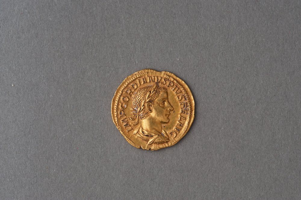 Quinarius of Gordian III by Roman