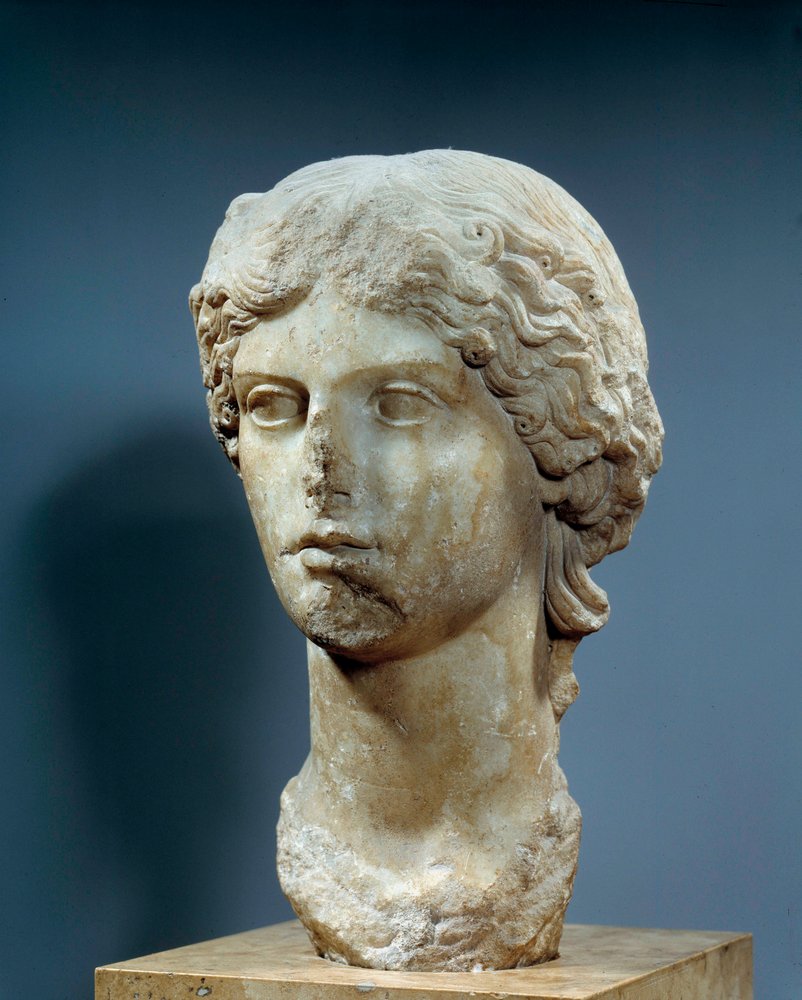 Head of Agrippina the Elder by Roman: Buy fine art print