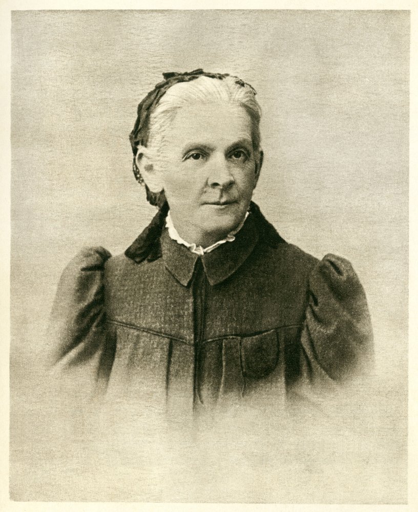 Portrait of Maria Alexandrovna Ulanov, mother of Lenin. Photography, in ...