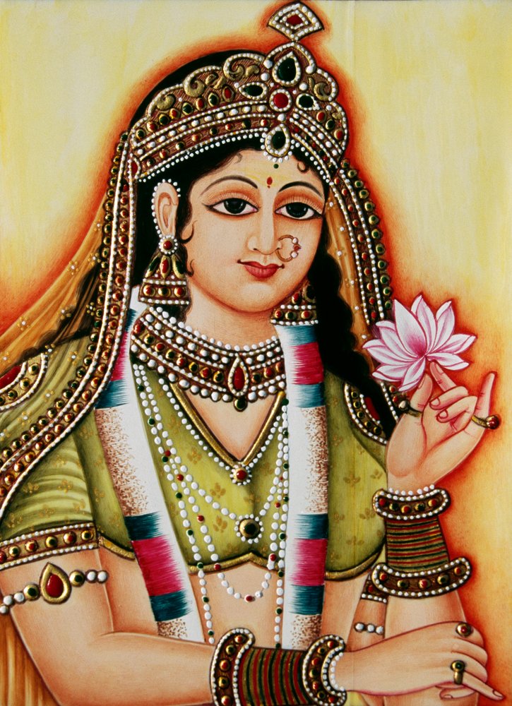 Goddess Radha by School Indian
