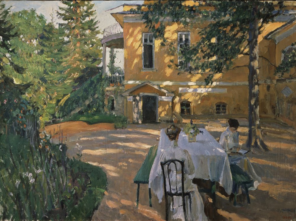 In summer by Sergei Arsenevich Vinogradov