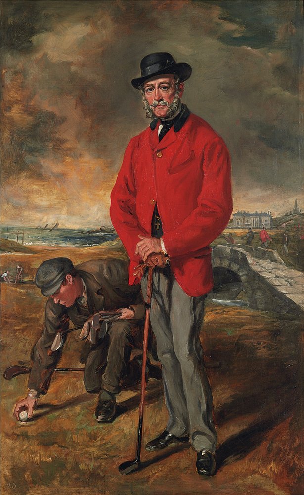 Portrait of John Whyte-Melville, of Bennochy and Strathkinness