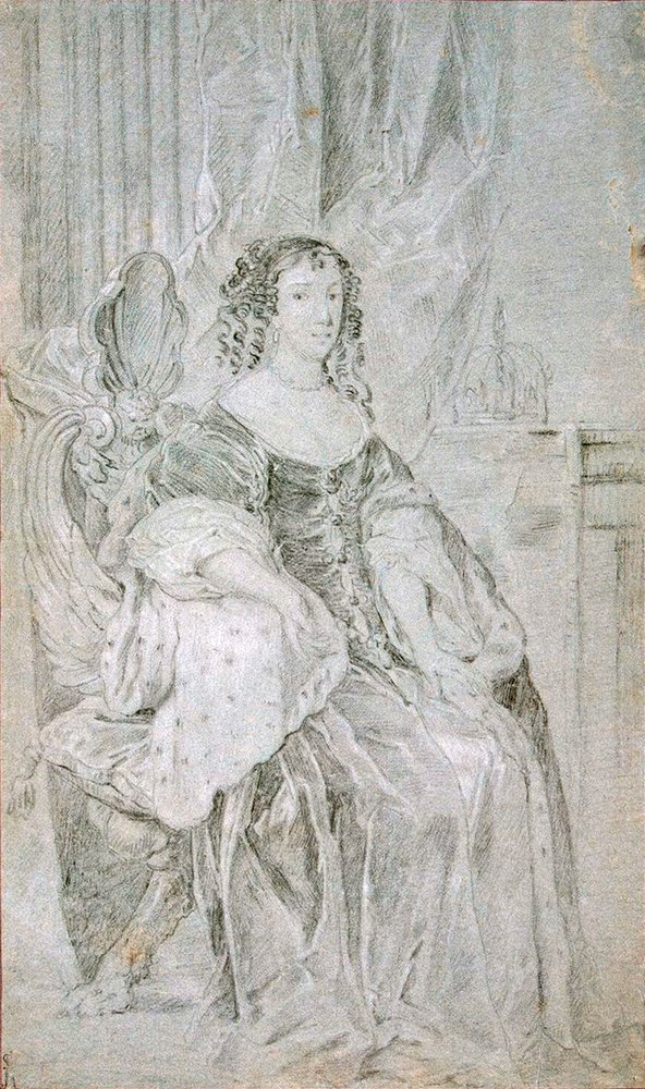 Portrait of Catherine of Braganza 1638-1705, 1670s by Sir Peter Lely