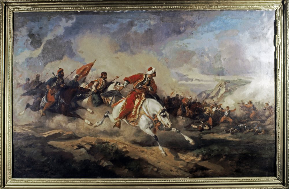 Ottoman Empire: Pitched battle of Mohacs (29 August 1526) by Stanislaus von Chlebowski