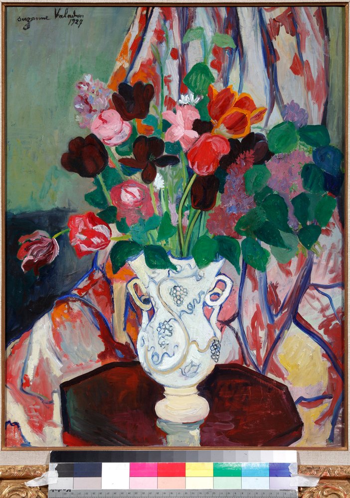 Vase with Tulips by Suzanne Valadon