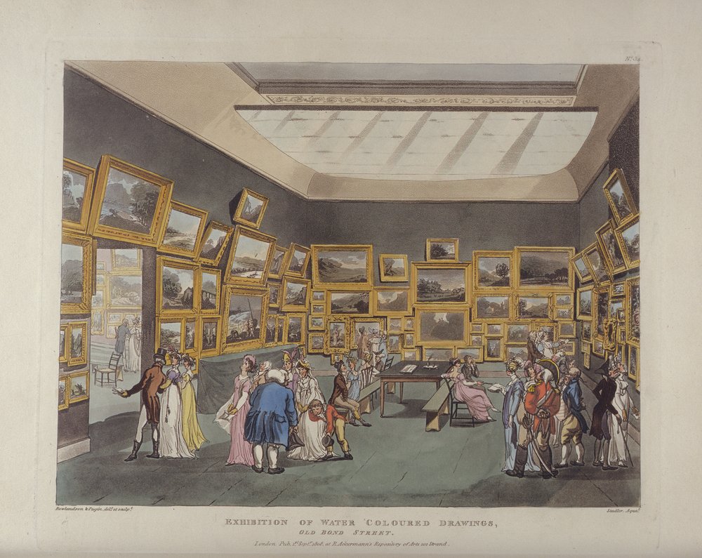 Exhibition of Water Coloured Drawings, Old Bond Street, plate 34