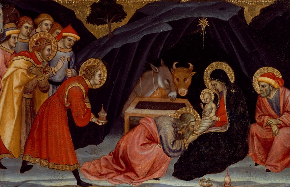 Adoration of the Magi by Taddeo di Bartolo: Fine art print