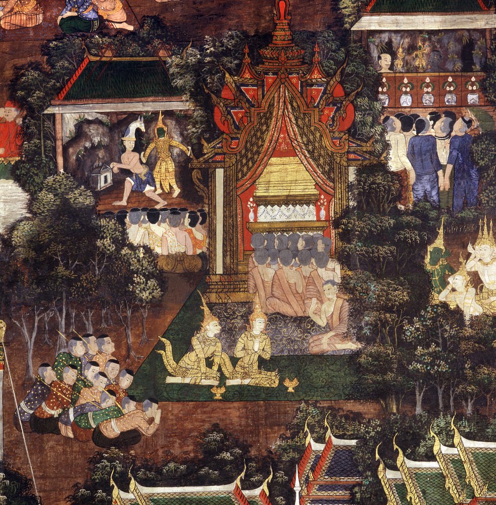 Crowd Watching Theatrical and Puppet Performances on the Occasion of ...
