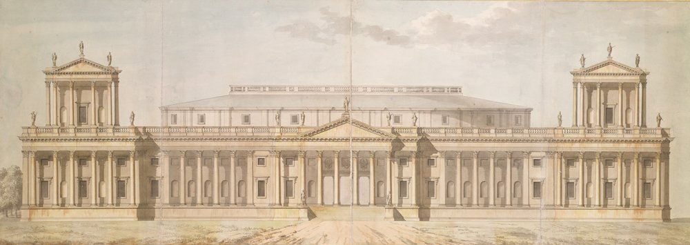 Design for a National Mausoleum by Thomas Sandby