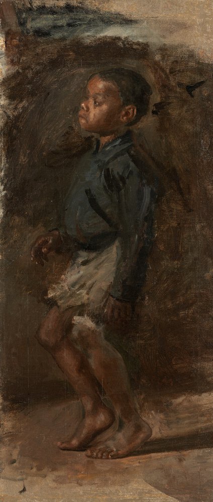 Study for “Black Boy Dancing” by Thomas Eakins