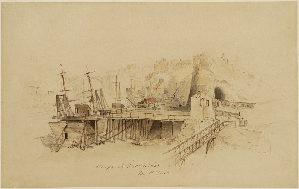 Drops at Sunderland by Thomas H. Hair: Buy fine art print